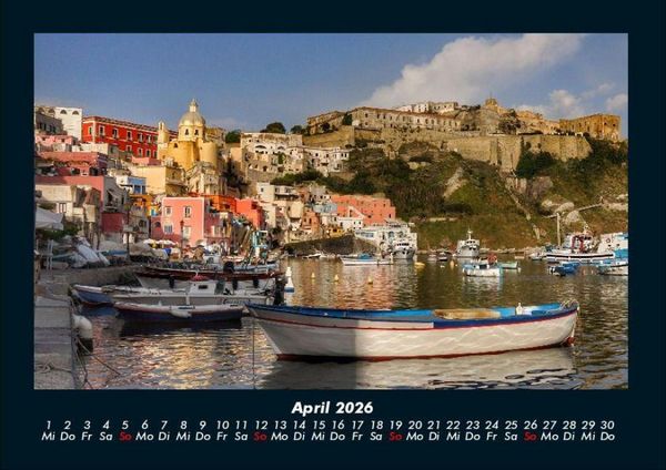 Produktbild: Boote 2026 Fotokalender DIN A4
