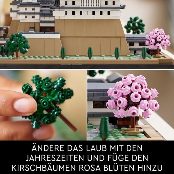LEGO Architecture 21060 Burg Himeji Set, Modellbausatz für Erwachsene