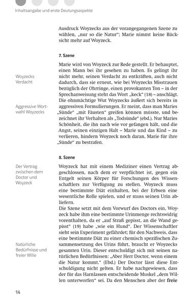 Produktbild: Klett Lekt&uuml;rehilfen Georg B&uuml;chner, Woyzeck