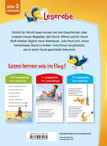 Produktbild: Leserabe Sonderausgaben - Hundegeschichten zum Lesenlernen