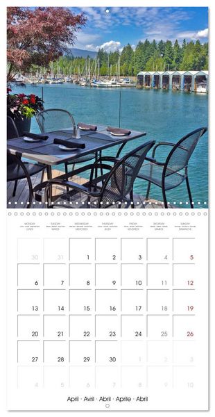 Produktbild: Vancouver Canada (Wall Calendar 2026 12 &times; 12 Inch) CALVENDO 12 Month Wall Calendar
