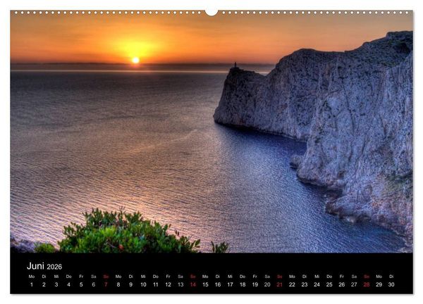 Produktbild: Mallorca 2026 - Mallorquinische Tr&auml;ume (Wandkalender 2026 DIN A2 quer), CALVENDO Monatskalender