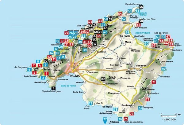 Produktbild: ROTHER Wanderf&uuml;hrer Mallorca