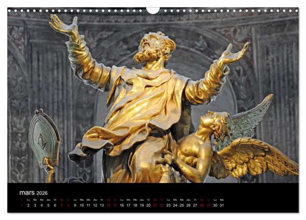 Produktbild: Toulousaine (Calendrier mural 2026 DIN A3 vertical), CALVENDO calendrier mensuel