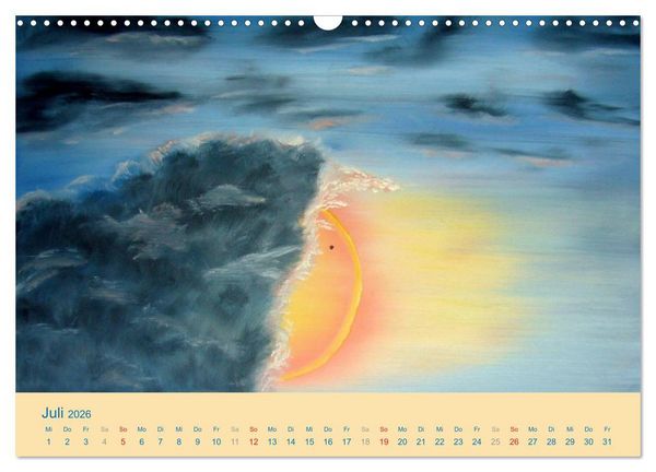 Produktbild: Kunstkalender 2026 - Augenblicke der Malerei (Wandkalender 2026 DIN A3 quer), CALVENDO Monatskalender
