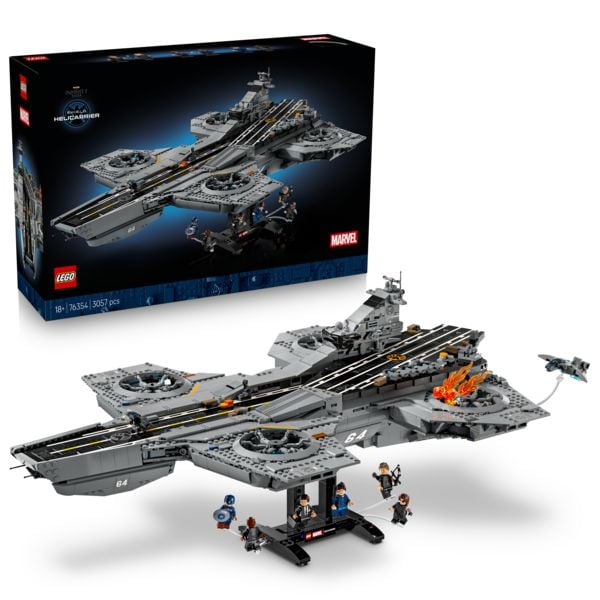 LEGO ǀ Marvel 76354 S.H.I.E.L.D.-Helicarrier, Modellbau für Erwachsene