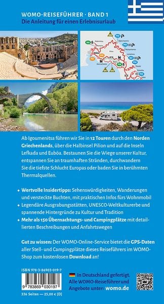 Produktbild: Entdeckertouren mit dem Wohnmobil Griechenland