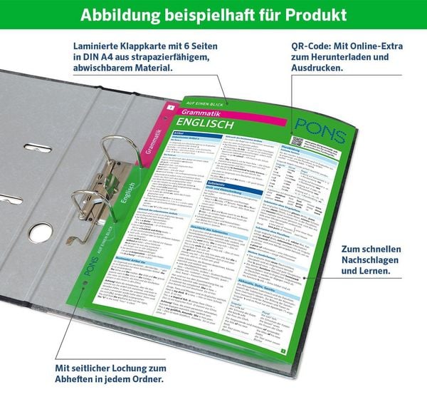 Produktbild: PONS Verben auf einen Blick Franz&ouml;sisch