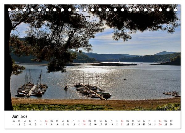 Produktbild: Mein Edersee 2026 (Tischkalender 2026 DIN A5 quer), CALVENDO Monatskalender