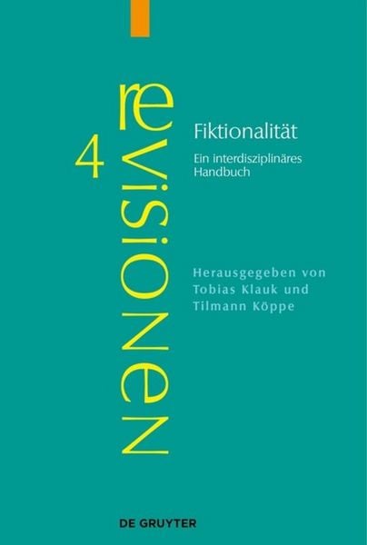 Produktbild: Fiktionalit&auml;t