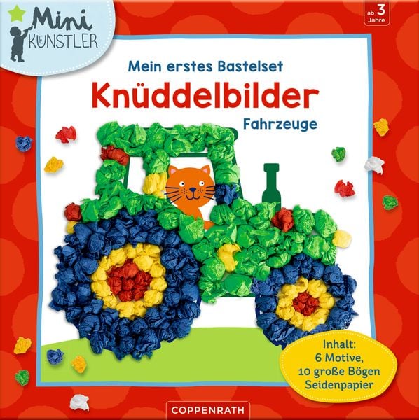 Produktbild: Mein erstes Bastelset: Kn&uuml;ddelbilder - Fahrzeuge