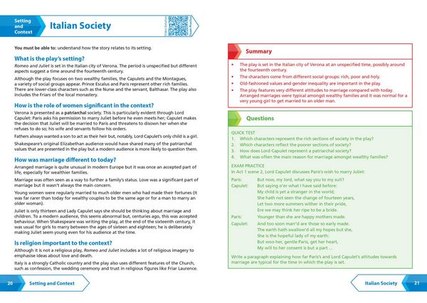 Produktbild: Snap Aqa Gcse Romeo Guide
