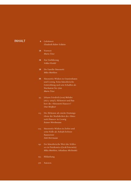 Produktbild: Der Stuckateur und Baumeister Giovanni Simonetti. Beitr&auml;ge zu Leben, Werk und k&uuml;nstlerischen Einfl&uuml;ssen (Arbeitsberichte 17)