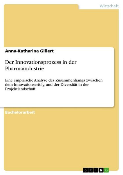 Produktbild: Der Innovationsprozess in der Pharmaindustrie