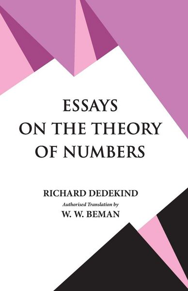 Produktbild: Essays on the Theory of Numbers