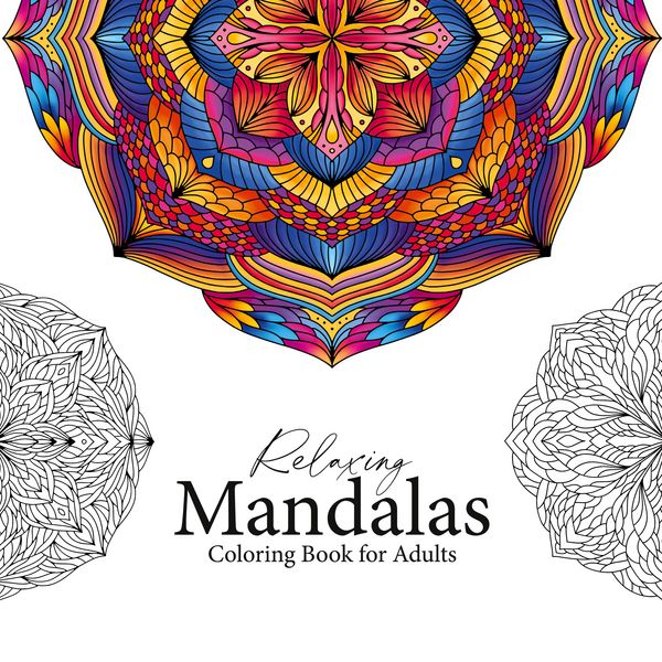 Produktbild: Relaxing Mandalas - Mandala Coloring Book for adults