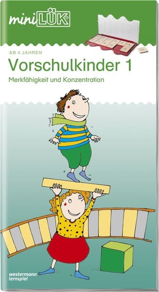 miniLÜK - Vorschulkinder 1, Geheftet von Heinz Vogel, Westermann Lernwelten GmbH, 9783894141011