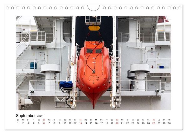 Produktbild: Hamburger Hafen - In der Welt der Container-Riesen (Wandkalender 2026 DIN A4 quer), CALVENDO Monatskalender