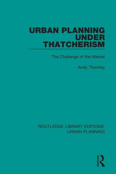 Produktbild: Urban Planning Under Thatcherism