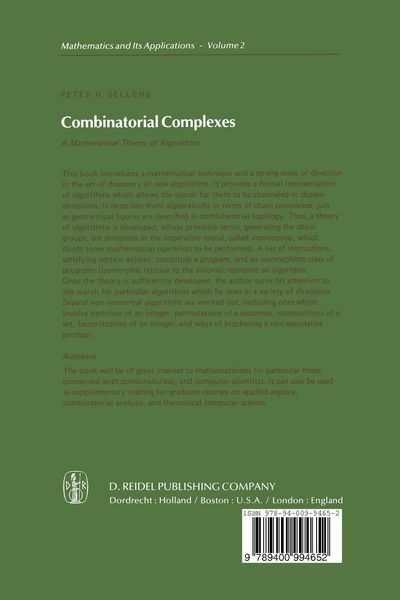 Produktbild: Combinatorial Complexes
