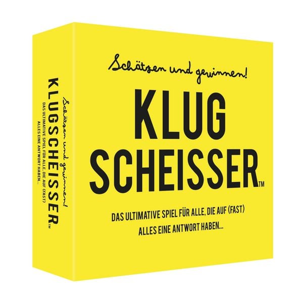 Klugscheisser Schätzen und Gewinnen
