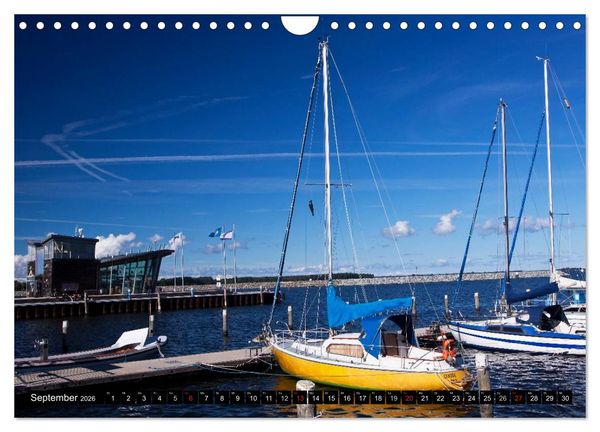 Produktbild: Barth - Idyll zwischen Bodden und Ostsee (Wandkalender 2026 DIN A4 quer), CALVENDO Monatskalender
