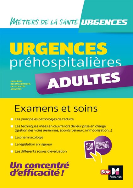 Produktbild: Urgences pr&eacute;hospitali&egrave;res - Adultes - Examens et soins
