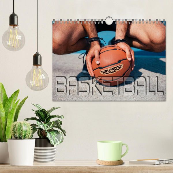 Produktbild: Trendsport Basketball (Wandkalender 2026 DIN A4 quer), CALVENDO Monatskalender