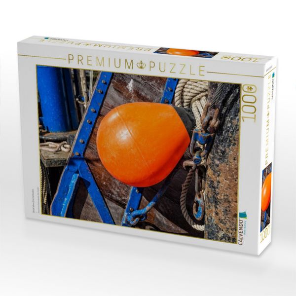 Produktbild: CALVENDO Puzzle Detail eines Fischerbootes | 1000 Teile Lege-Gr&ouml;&szlig;e 64x48cm Foto-Puzzle f&uuml;r gl&uuml;ckliche Stunden