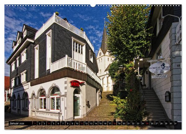 Produktbild: Stadtansichten, Gummersbach (hochwertiger Premium Wandkalender 2026 DIN A2 quer), Kunstdruck in Hochglanz