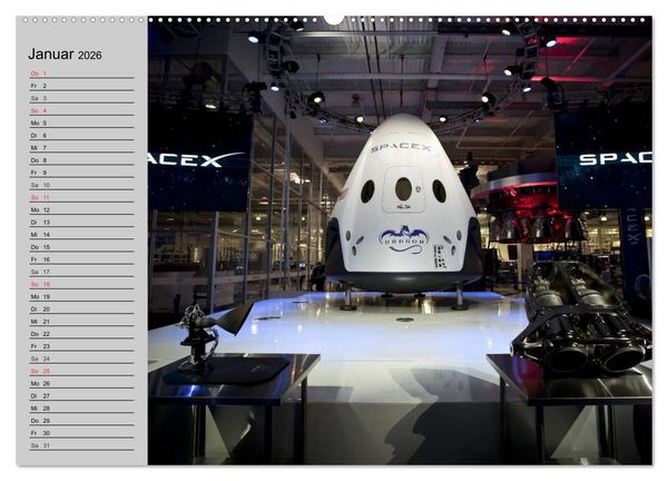 Produktbild: Space Shuttle. Impressionen aus der Raumfahrt (Wandkalender 2026 DIN A2 quer), CALVENDO Monatskalender
