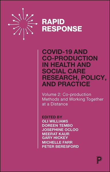 Produktbild: COVID-19 and Co-production in Health and Social Care Research, Policy, and Practice