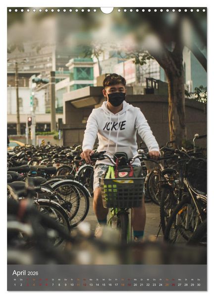 Produktbild: Fahrradfahren (Wandkalender 2026 DIN A3 hoch), CALVENDO Monatskalender