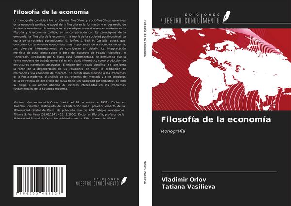 Produktbild: Filosof&iacute;a de la econom&iacute;a