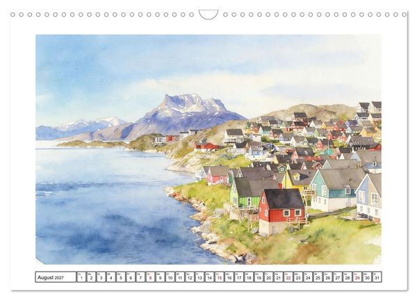 Produktbild: Natursch&ouml;nheiten n&ouml;rdlich des Polarkreises (Wandkalender 2027 DIN A3 quer), CALVENDO Monatskalender