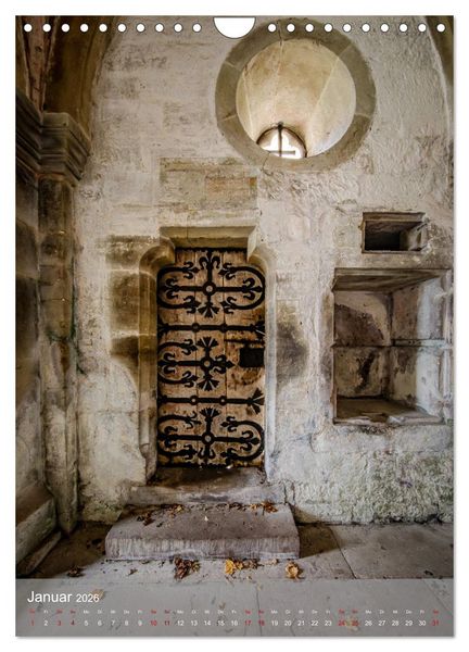 Produktbild: Kloster Maulbronn - Alte Mauern (Wandkalender 2026 DIN A4 hoch), CALVENDO Monatskalender