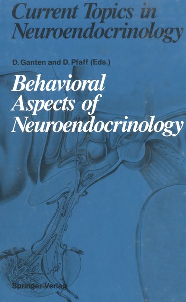 Produktbild: Behavioral Aspects of Neuroendocrinology