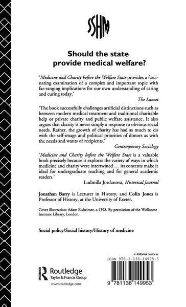 Produktbild: Medicine and Charity Before the Welfare State