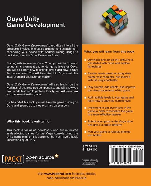 Produktbild: Ouya Unity Game Development
