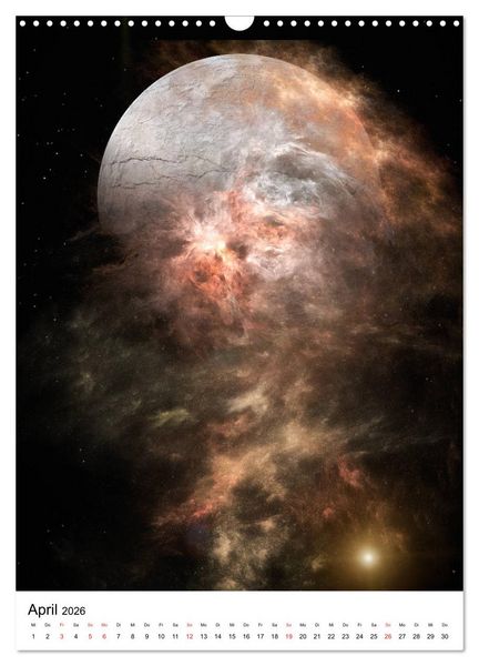 Produktbild: Unser Universum eine interstellare Reise (Wandkalender 2026 DIN A3 hoch), CALVENDO Monatskalender