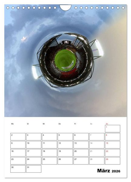 Produktbild: The tiny world of HAMBURG (Wandkalender 2026 DIN A4 hoch), CALVENDO Monatskalender
