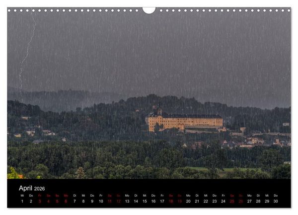 Produktbild: Rudolstadt bei Tag und Nacht (Wandkalender 2026 DIN A3 quer), CALVENDO Monatskalender