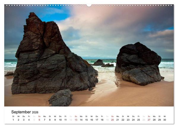 Produktbild: Schottland 2026 - Wildes Land im Norden (hochwertiger Premium Wandkalender 2026 DIN A2 quer), Kunstdruck in Hochglanz