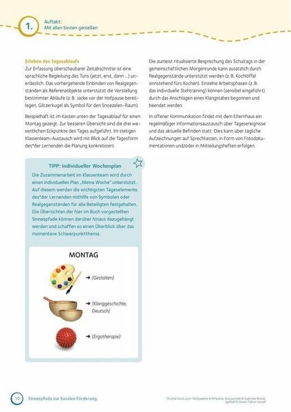 Produktbild: Sinnespfade zur basalen F&ouml;rderung