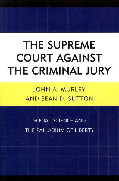 Produktbild: Supreme Court against the Criminal Jury
