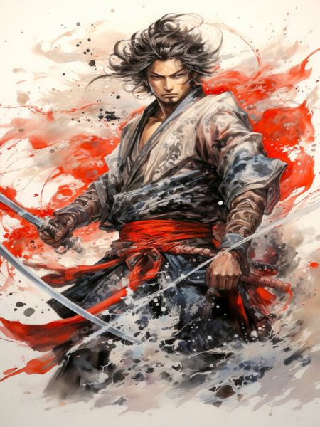Produktbild: CALVENDO Puzzle Der geschickte Samurai | 1000 Teile Lege-Gr&ouml;&szlig;e 64x48cm Foto-Puzzle f&uuml;r gl&uuml;ckliche Stunden