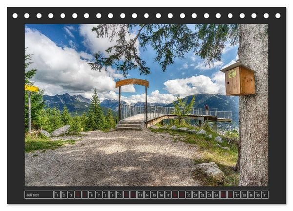 Produktbild: Leutasch tut gut (Tischkalender 2026 DIN A5 quer), CALVENDO Monatskalender