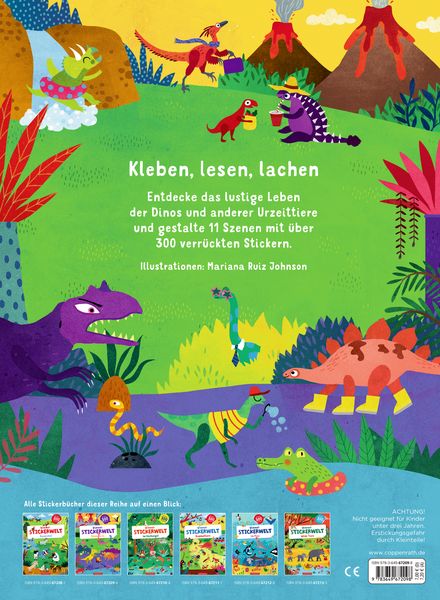 Produktbild: Wimmel-Stickerwelt: Dinos & Co.