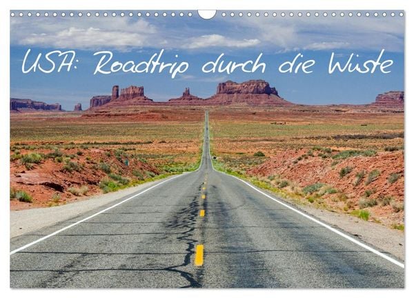 Produktbild: USA: Roadtrip durch die W&uuml;ste (Wandkalender 2026 DIN A3 quer), CALVENDO Monatskalender