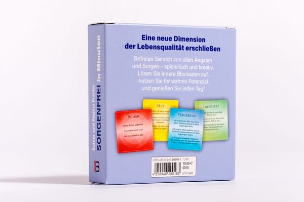 Produktbild: Sorgenfrei in Minuten (Karten)